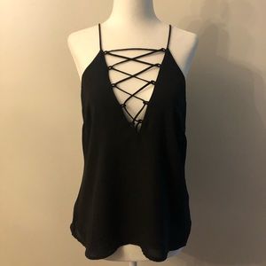 WAYF Sierra Lace-up Cami